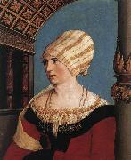 HOLBEIN, Hans the Younger Portrait of Dorothea Meyer Spain oil painting artist